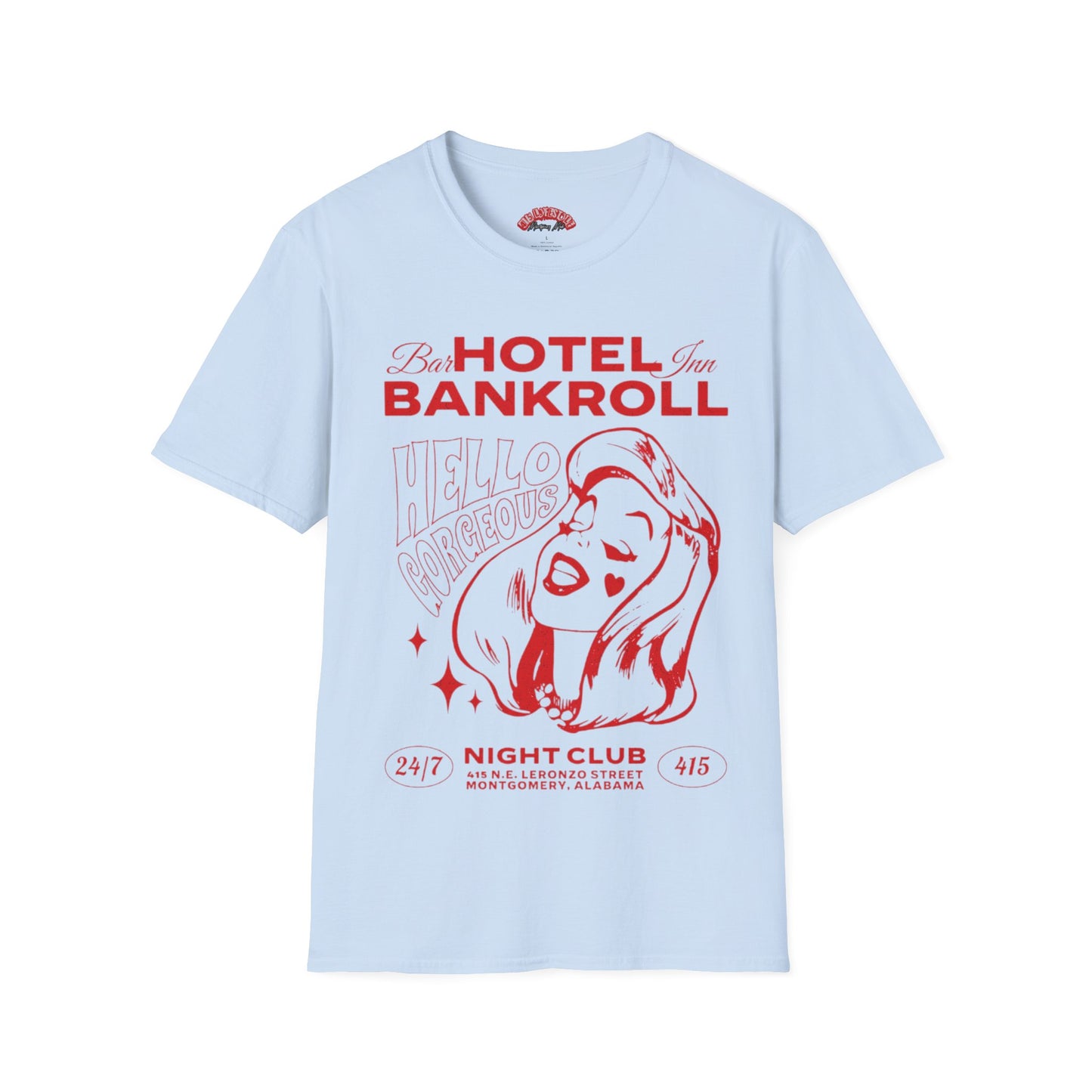 Hotel Bankroll Unisex Softstyle T-Shirt