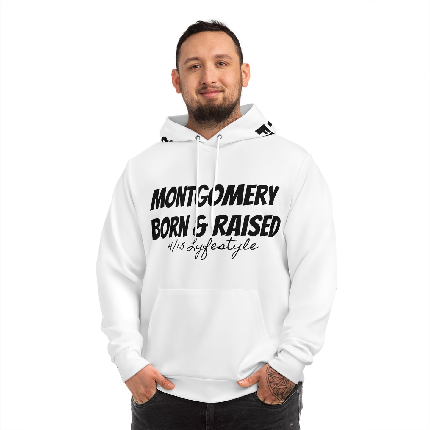 Born and Raised Hoodie (AOP)