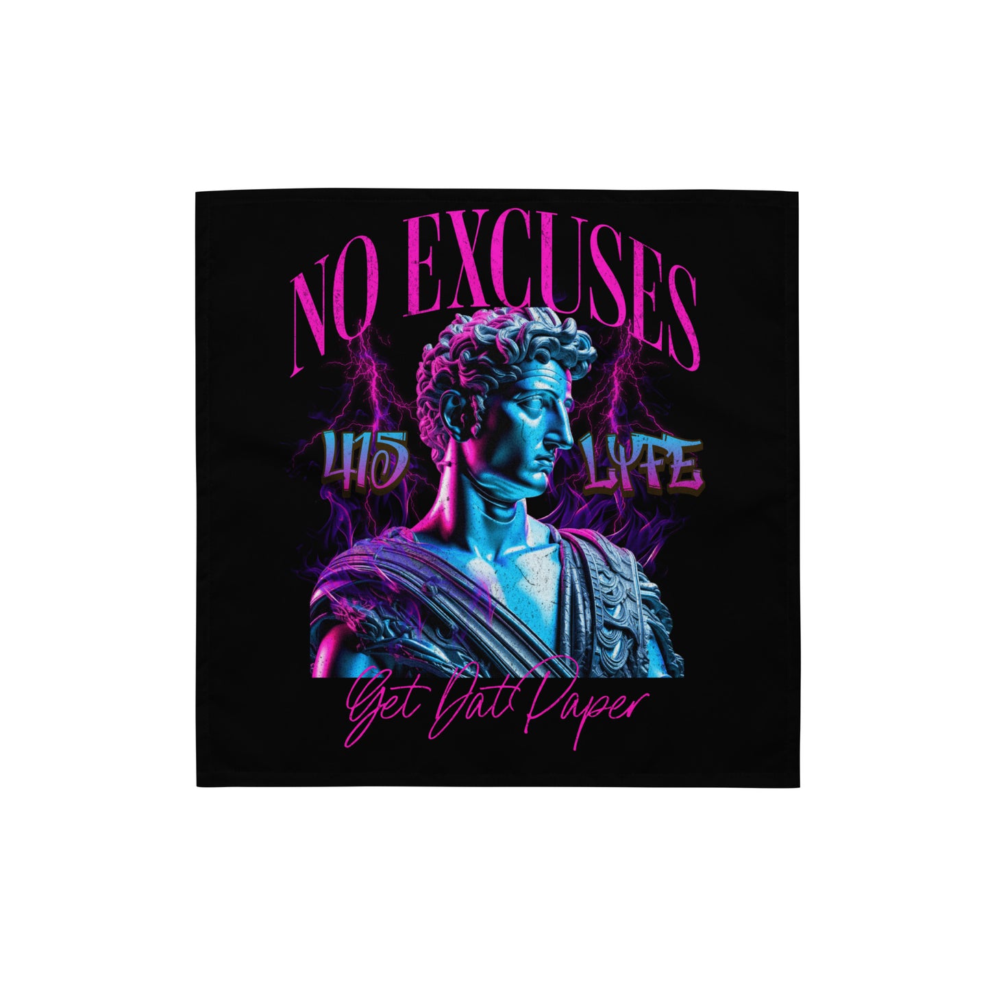 No Excuses bandana