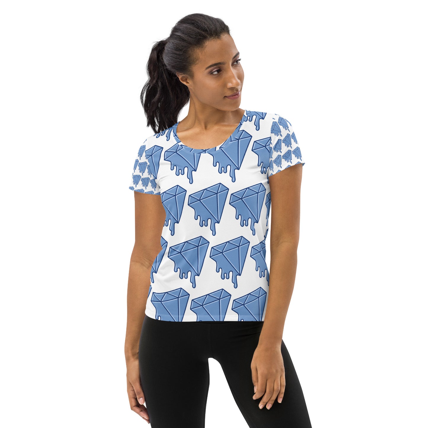 Trip Diamonds Women's Athletic T-shirt