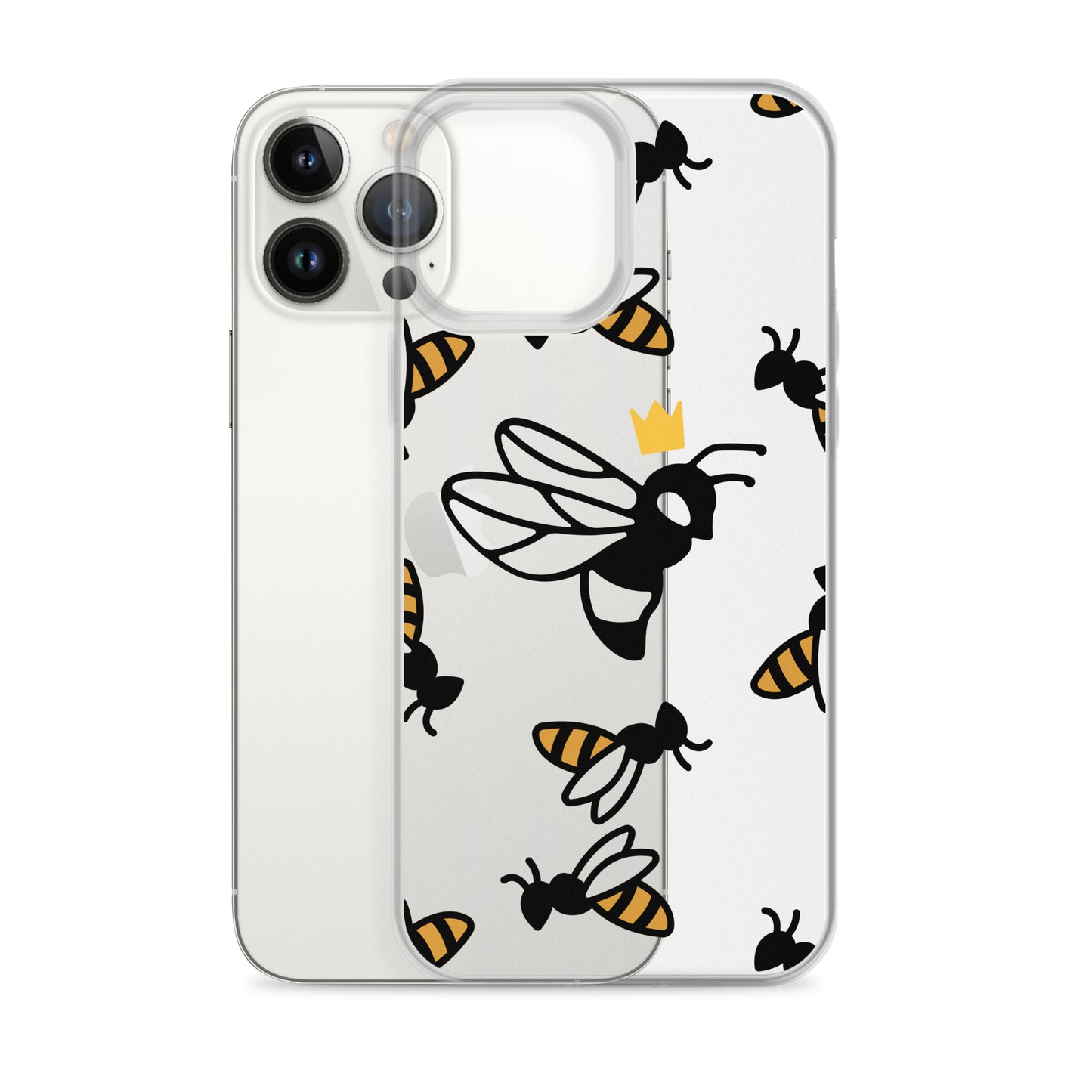 Queen B Clear Case for iPhone®