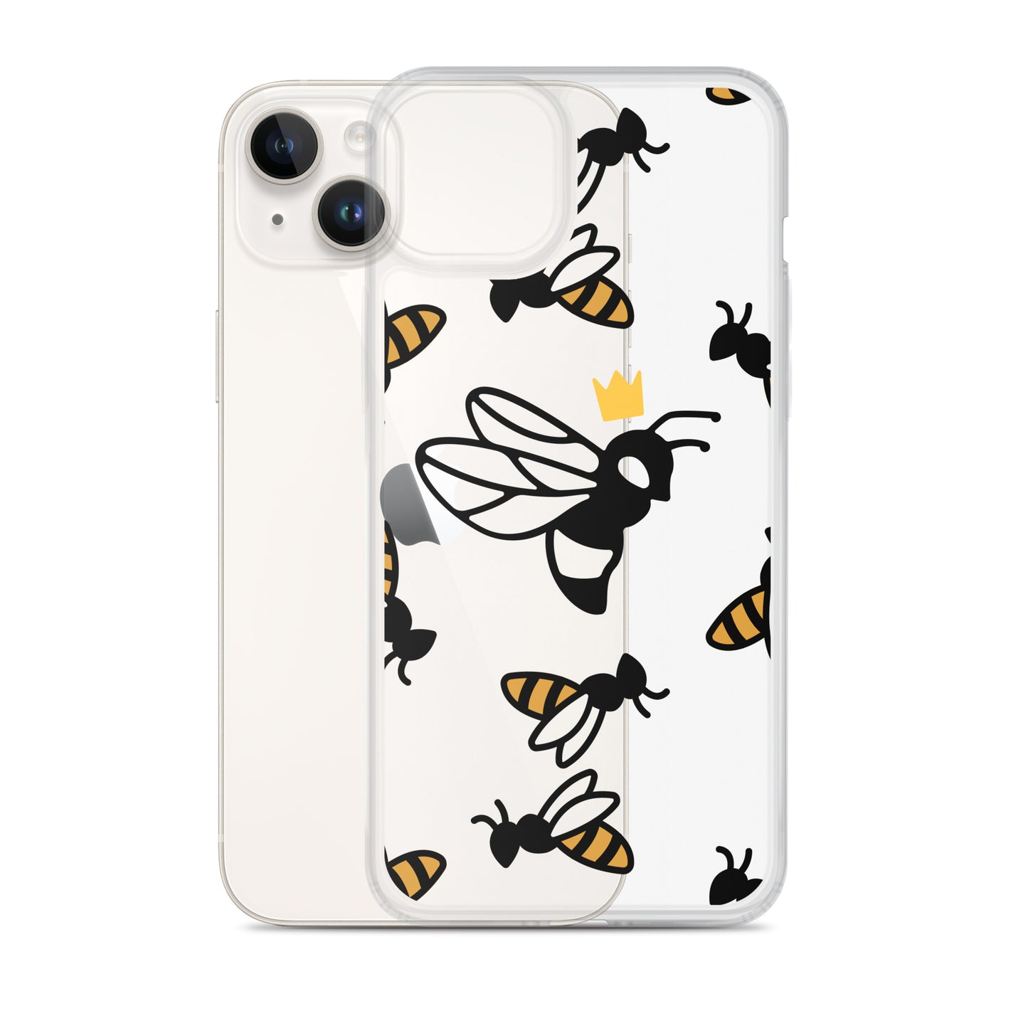 Queen B Clear Case for iPhone®