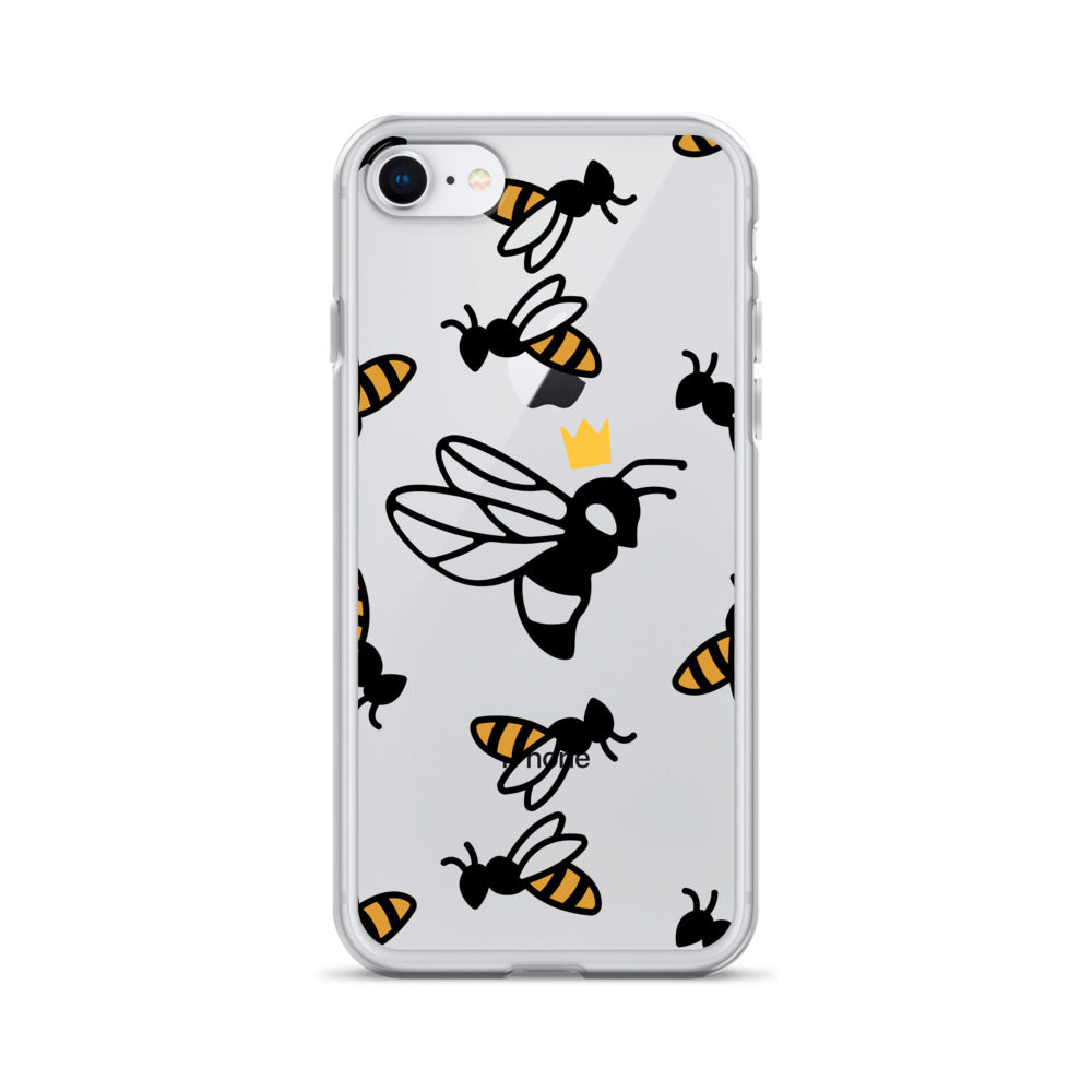 Queen B Clear Case for iPhone®