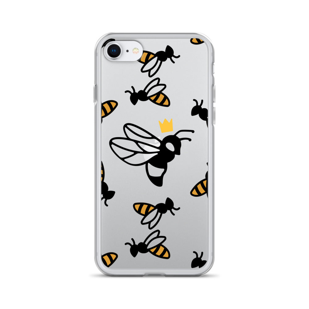 Queen B Clear Case for iPhone®