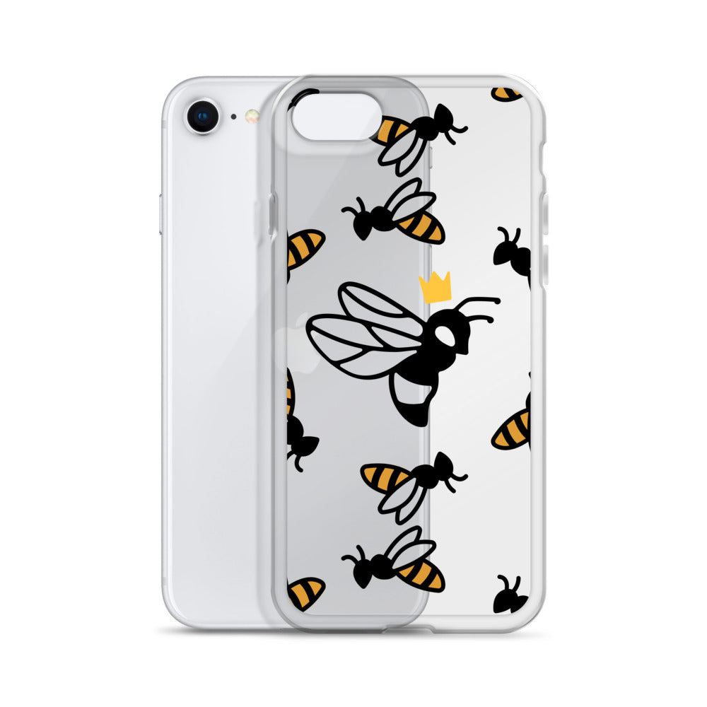 Queen B Clear Case for iPhone®