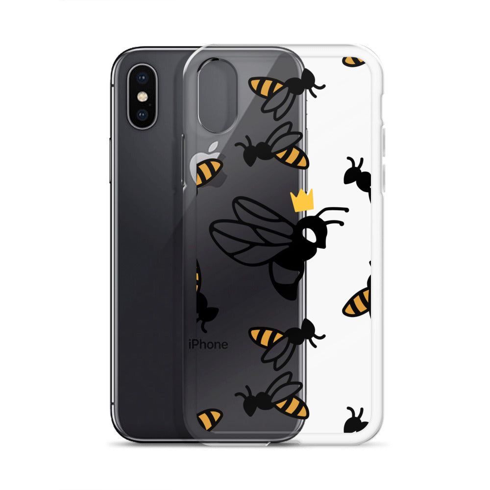 Queen B Clear Case for iPhone®