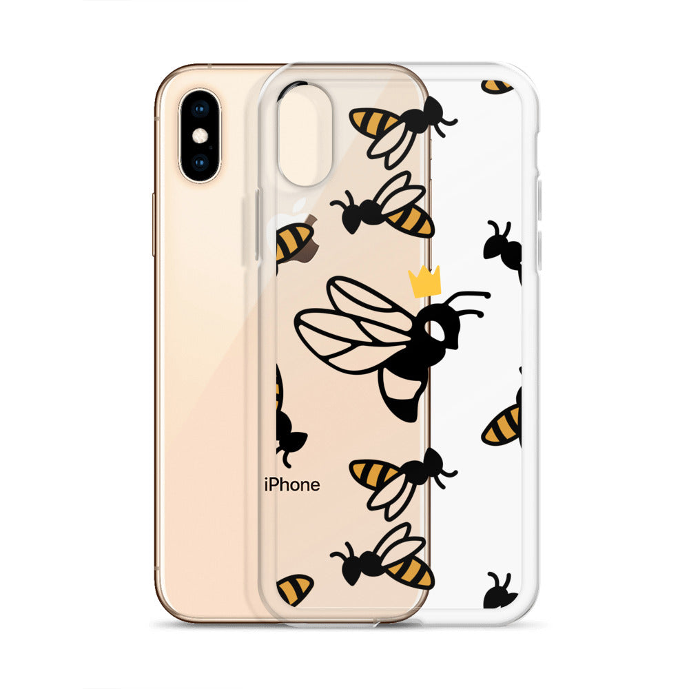 Queen B Clear Case for iPhone®