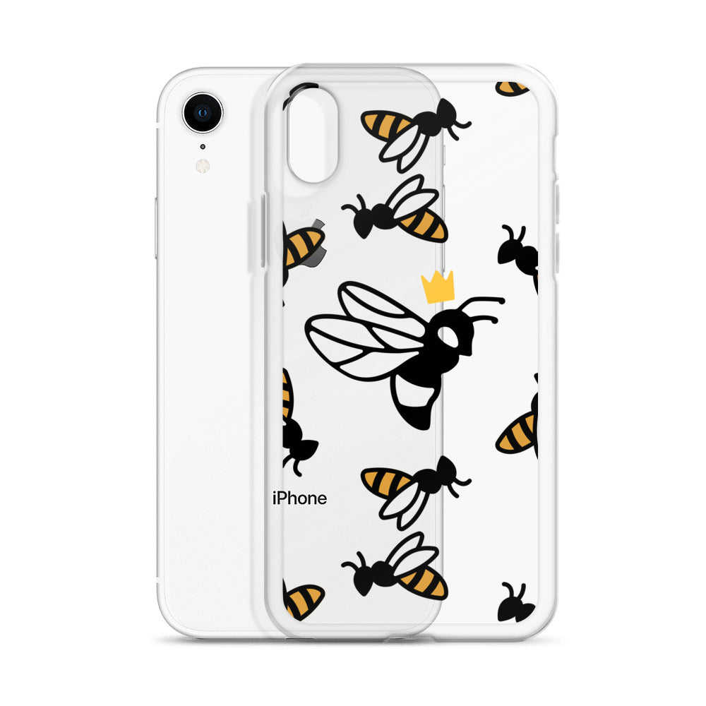 Queen B Clear Case for iPhone®