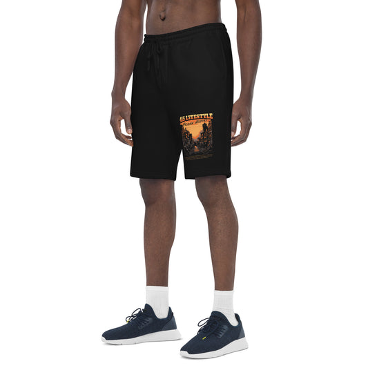 Hidden History Men's fleece shorts