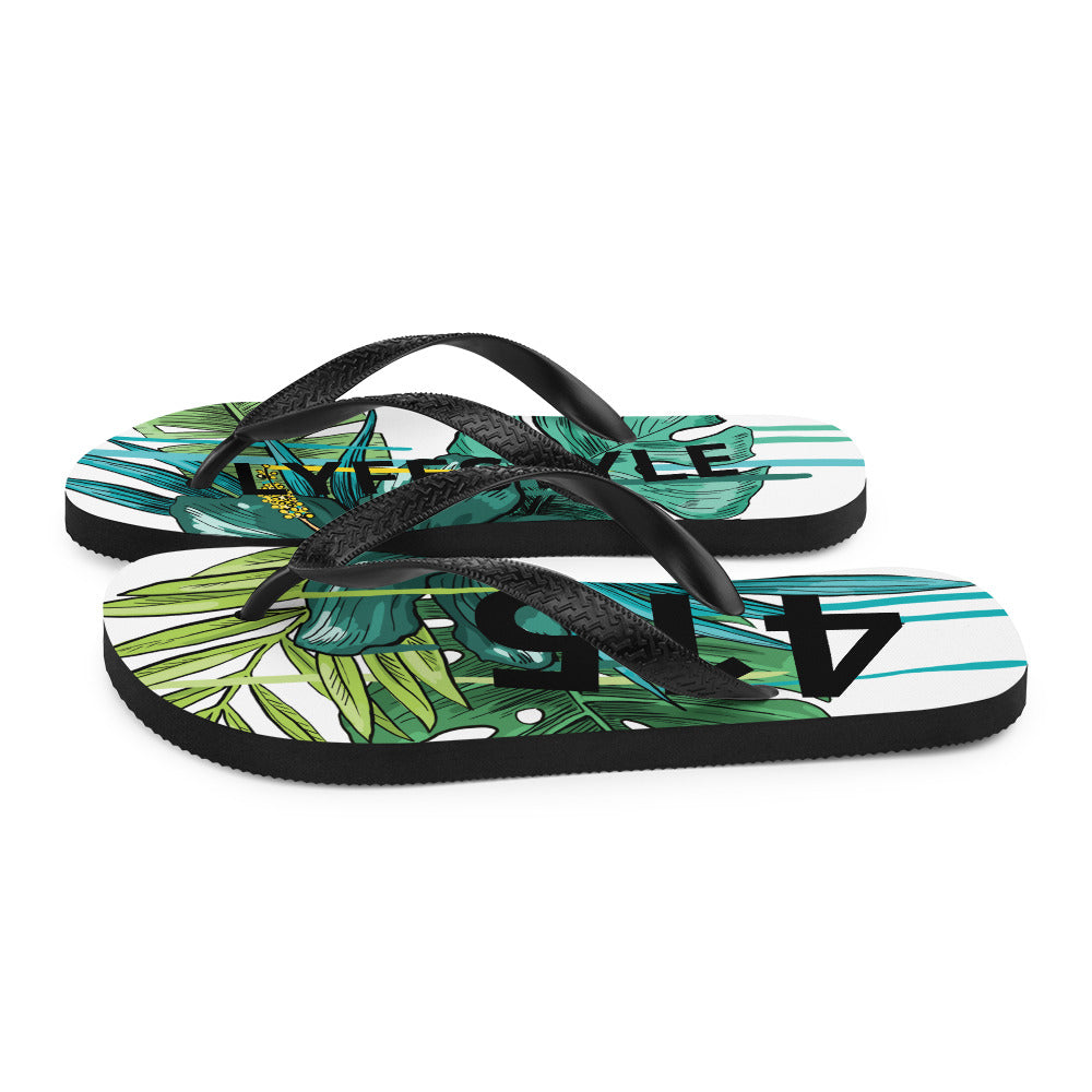 Floral Flip-Flops