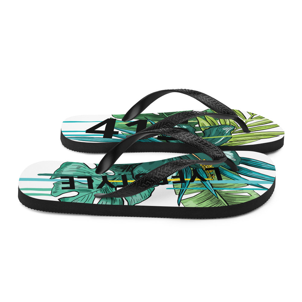 Floral Flip-Flops