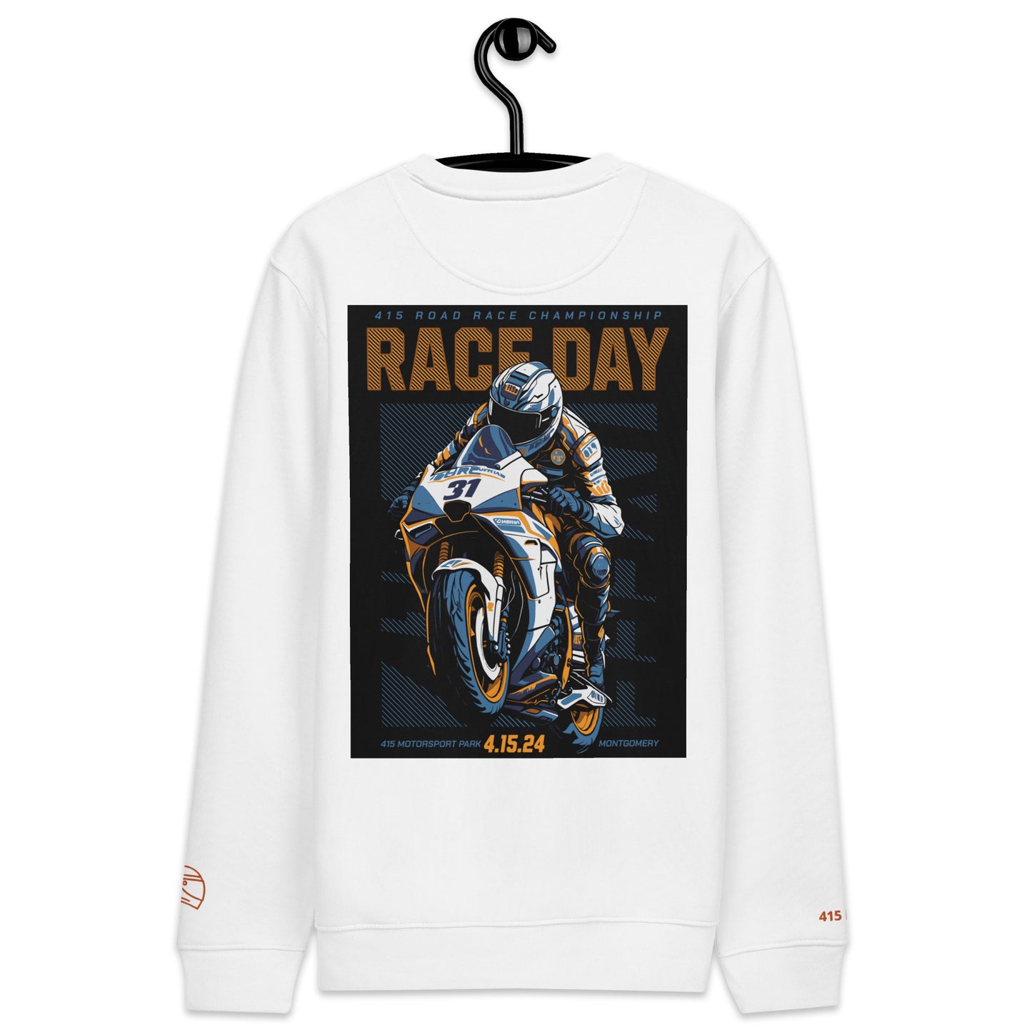 415 Race Day Unisex Eco Sweatshirt