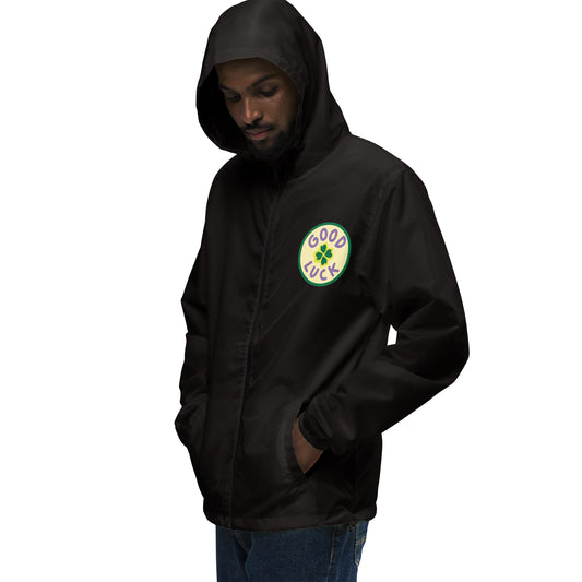 Good Luck Unisex lightweight zip up windbreaker