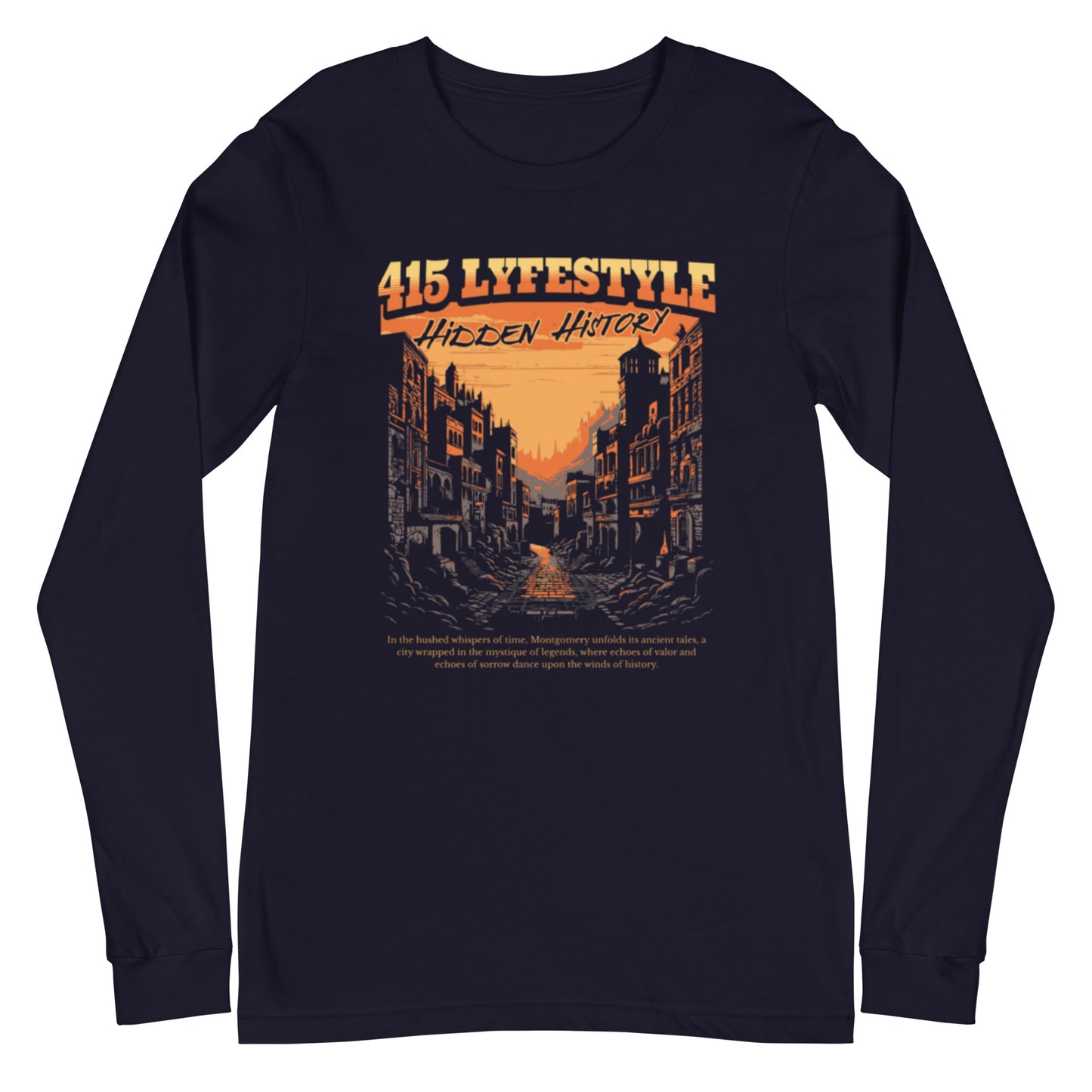 Hidden History Unisex Long Sleeve Tee