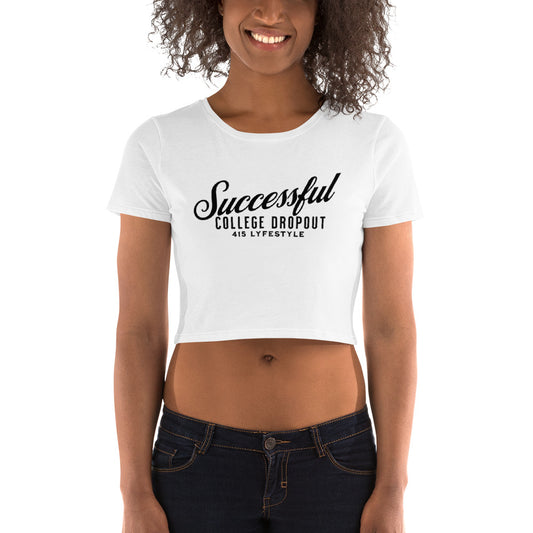 College Dropout Women’s Crop Tee